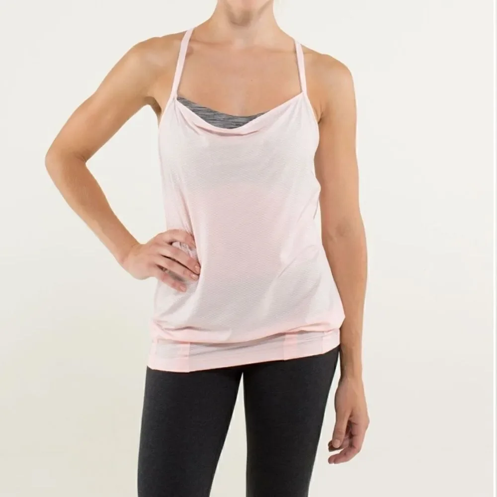 Lululemon CYB Tank Pretty Pink/Wee Are From Space 4 - Picture 2 of 7